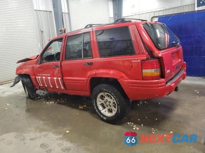 Drugie zdjęcie samochodu z przodu: 1998 JEEP GRAND CHEROKEE LIMITED VIN:1J4GZ78Y1WC136047 - miniatura
