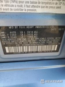 Zdjęcie 13 z 13 samochodu: 2011 SUBARU LEGACY 2.5I PREMIUM VIN:4S3BMBC65B3262963 - miniatura
