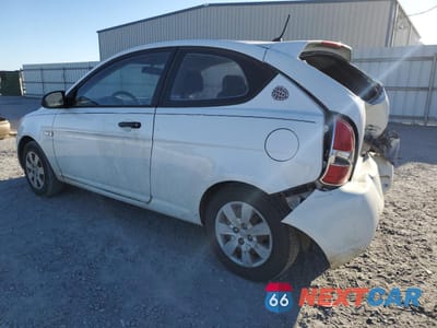 Drugie zdjęcie samochodu z przodu: 2008 HYUNDAI ACCENT GS VIN:KMHCM36CX8U068827 - miniatura