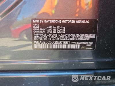 Zdjęcie 13 z 15 samochodu: 2016 BMW 328 XIGT SULEV VIN:WBA8Z5C50GG501661 - miniatura