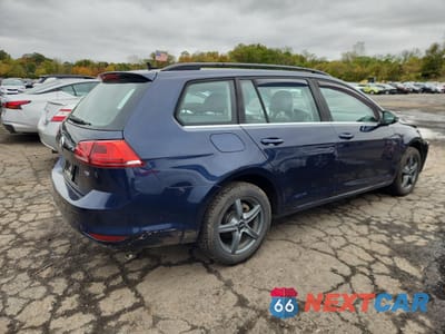 Trzecie zdjęcie samochodu z tyłu: 2015 VOLKSWAGEN GOLF SPORTWAGEN TDI S VIN:3VWCA7AU0FM505592 - miniatura