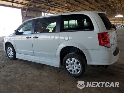 Drugie zdjęcie samochodu z przodu: 2019 DODGE GRAND CARAVAN SE VIN:2C7WDGBG4KR784406 - miniatura