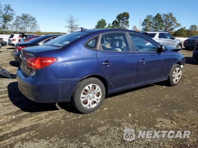 Trzecie zdjęcie samochodu z tyłu: 2010 HYUNDAI ELANTRA VIN:KMHDU4AD1AU150221 - miniatura