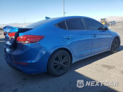 Trzecie zdjęcie samochodu z tyłu: 2017 HYUNDAI ELANTRA SE VIN:KMHD84LF5HU222485 - miniatura