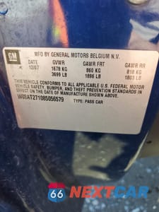 Zdjęcie 13 z 13 samochodu: 2008 SATURN ASTRA XR VIN:W08AT271085056579 - miniatura