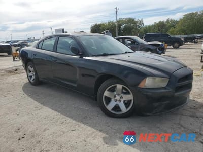 Czwarte zdjęcie samochodu z boku: 2014 DODGE CHARGER POLICE VIN:2C3CDXAT9EH367280 - miniatura