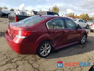 Trzecie zdjęcie samochodu z tyłu: 2014 SUBARU LEGACY 2.5I PREMIUM VIN:4S3BMBC66E3018873 - miniatura