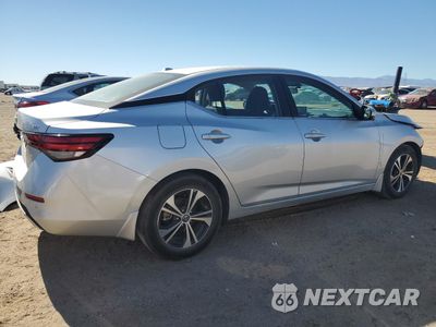 Trzecie zdjęcie samochodu z tyłu: 2022 NISSAN SENTRA SV VIN:3N1AB8CV8NY246010 - miniatura