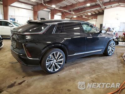 Trzecie zdjęcie samochodu z tyłu: 2024 CADILLAC LYRIQ LUXURY VIN:1GYKPSRL2RZ140485 - miniatura
