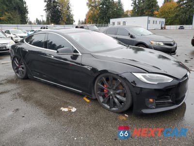 Czwarte zdjęcie samochodu z boku: 2019 TESLA MODEL S VIN:5YJSA1E41KF339541 - miniatura