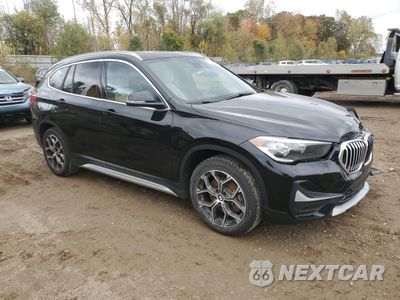 Czwarte zdjęcie samochodu z boku: 2021 BMW X1 XDRIVE28I VIN:WBXJG9C06M5U32569 - miniatura