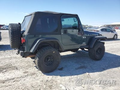 Trzecie zdjęcie samochodu z tyłu: 2006 JEEP WRANGLER X VIN:1J4FA39S56P709580 - miniatura