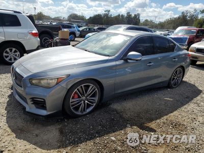 2014 INFINITI Q50 HYBRID PREMIUM JN1AV7AP7EM691654 - główne zdjęcie licytacji z USA - miniatura