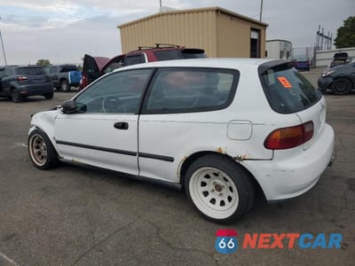 Drugie zdjęcie samochodu z przodu: 1992 HONDA CIVIC VX VIN:2HGEH2360NH524702 - miniatura