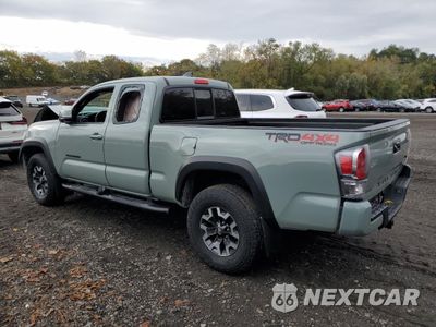 Drugie zdjęcie samochodu z przodu: 2022 TOYOTA TACOMA ACCESS CAB VIN:3TYSZ5AN6NT076787 - miniatura