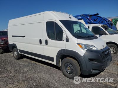 Czwarte zdjęcie samochodu z boku: 2023 RAM PROMASTER 2500 2500 HIGH VIN:3C6LRVDG9PE572068 - miniatura