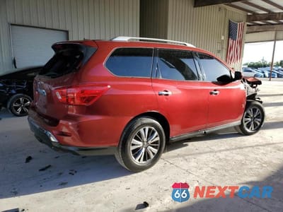 Trzecie zdjęcie samochodu z tyłu: 2017 NISSAN PATHFINDER S VIN:5N1DR2MN6HC653804 - miniatura