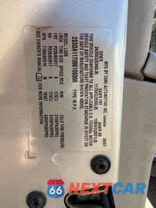 Zdjęcie 10 z 10 samochodu: 2008 SUZUKI XL7 VIN:2S3DA117986109366 - miniatura