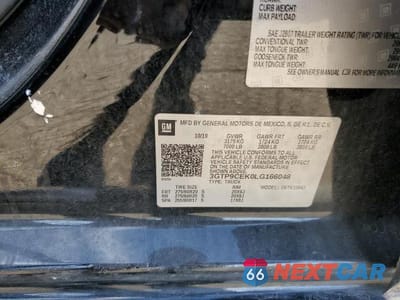 Zdjęcie 12 z 12 samochodu: 2020 GMC SIERRA K1500 ELEVATION VIN:3GTP9CEK0LG166048 - miniatura