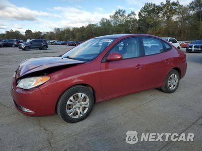 2010 HYUNDAI ELANTRA BLUE KMHDU4AD9AU933951 - główne zdjęcie licytacji z USA - miniatura