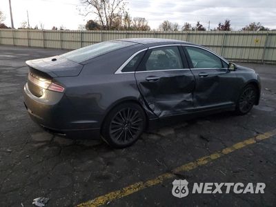 Trzecie zdjęcie samochodu z tyłu: 2016 LINCOLN MKZ VIN:3LN6L2J95GR617524 - miniatura