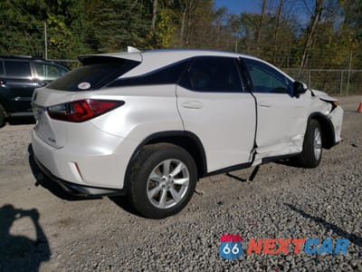 Trzecie zdjęcie samochodu z tyłu: 2016 LEXUS RX 350 BASE VIN:2T2BZMCA6GC031579 - miniatura