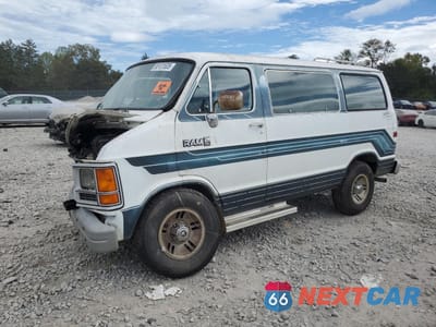 1990 DODGE RAM VAN B150 2B6FB11X9LK735511 - główne zdjęcie licytacji z USA - miniatura