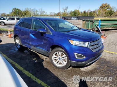 Czwarte zdjęcie samochodu z boku: 2015 FORD EDGE SEL VIN:2FMTK4J8XFBB80562 - miniatura