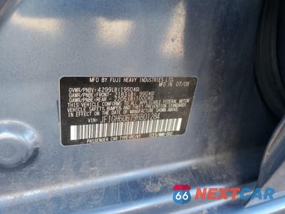 Zdjęcie 12 z 12 samochodu: 2009 SUBARU IMPREZA 2.5I PREMIUM VIN:JF1GH60679H801284 - miniatura