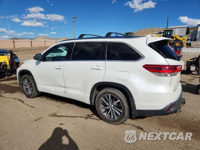 Drugie zdjęcie samochodu z przodu: 2018 TOYOTA HIGHLANDER SE VIN:5TDJZRFH2JS842977 - miniatura