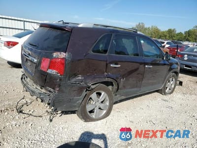 Trzecie zdjęcie samochodu z tyłu: 2012 KIA SORENTO EX VIN:5XYKU4A60CG206876 - miniatura