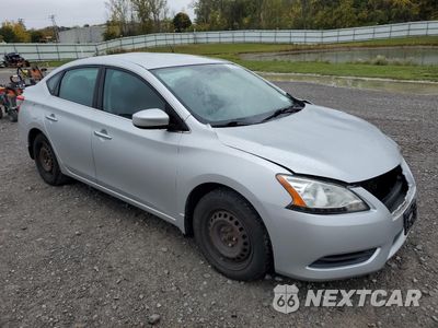 Czwarte zdjęcie samochodu z boku: 2013 NISSAN SENTRA S VIN:3N1AB7AP5DL626173 - miniatura