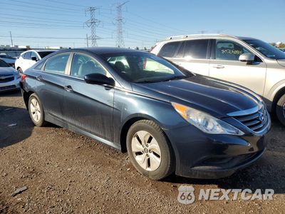 Czwarte zdjęcie samochodu z boku: 2014 HYUNDAI SONATA GLS VIN:5NPEB4AC3EH818168 - miniatura
