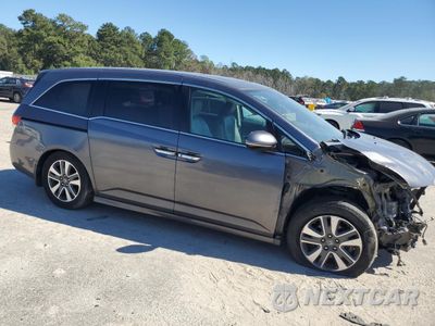 Czwarte zdjęcie samochodu z boku: 2015 HONDA ODYSSEY TOURING VIN:5FNRL5H94FB022009 - miniatura