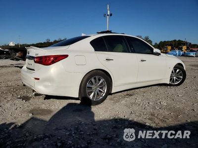 Trzecie zdjęcie samochodu z tyłu: 2015 INFINITI Q50 BASE VIN:JN1BV7AP7FM338207 - miniatura