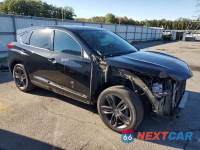 Czwarte zdjęcie samochodu z boku: 2021 ACURA RDX A-SPEC VIN:5J8TC2H66ML008652 - miniatura