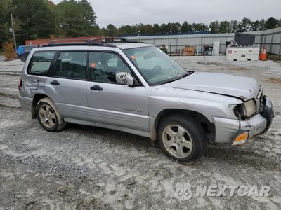 Czwarte zdjęcie samochodu z boku: 2002 SUBARU FORESTER S VIN:JF1SF65672H729372 - miniatura