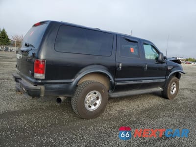 Trzecie zdjęcie samochodu z tyłu: 2003 FORD EXCURSION LIMITED VIN:1FMSU43P83EB44654 - miniatura