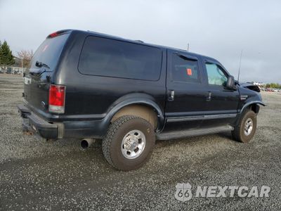 Trzecie zdjęcie samochodu z tyłu: 2003 FORD EXCURSION LIMITED VIN:1FMSU43P83EB44654 - miniatura