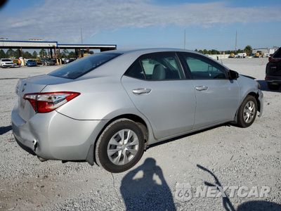Trzecie zdjęcie samochodu z tyłu: 2016 TOYOTA COROLLA L VIN:2T1BURHE2GC689802 - miniatura