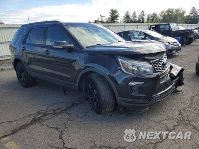Czwarte zdjęcie samochodu z boku: 2019 FORD EXPLORER SPORT VIN:1FM5K8GT2KGB33587 - miniatura