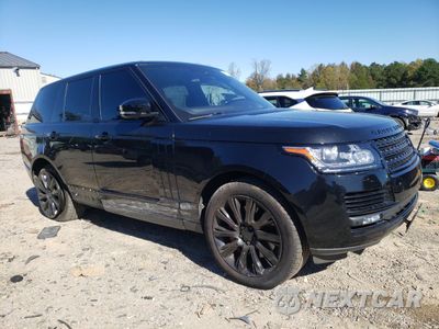 Czwarte zdjęcie samochodu z boku: 2016 LAND ROVER RANGE ROVER SUPERCHARGED VIN:SALGS2EFXGA255091 - miniatura