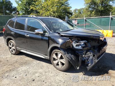 Czwarte zdjęcie samochodu z boku: 2019 SUBARU FORESTER TOURING VIN:JF2SKAWC2KH524377 - miniatura