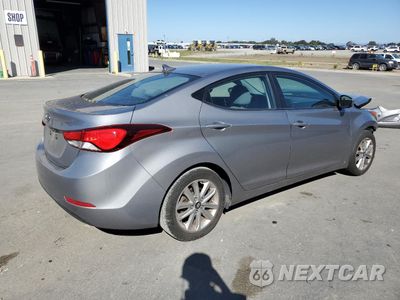 Trzecie zdjęcie samochodu z tyłu: 2014 HYUNDAI ELANTRA SE VIN:KMHDH4AE1EU178667 - miniatura