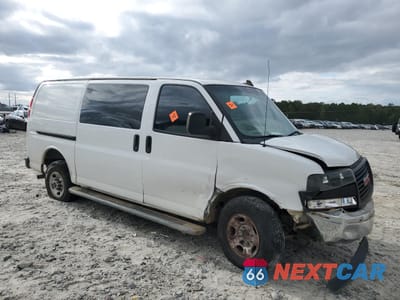 Czwarte zdjęcie samochodu z boku: 2020 GMC SAVANA G2500 VIN:1GTW7AFG1L1183486 - miniatura