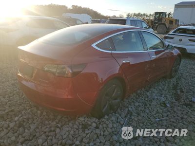 Trzecie zdjęcie samochodu z tyłu: 2019 TESLA MODEL 3 VIN:5YJ3E1EB0KF432865 - miniatura