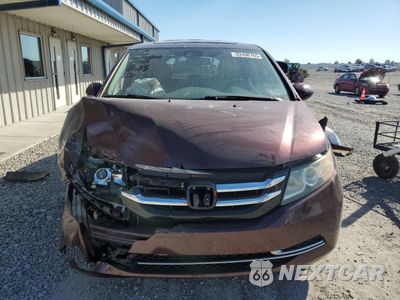 Piąte zdjęcie samochodu w środku: 2014 HONDA ODYSSEY EXL VIN:5FNRL5H6XEB108526 - miniatura