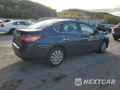Trzecie zdjęcie samochodu z tyłu: 2014 NISSAN SENTRA S VIN:3N1AB7AP2EY269152 - miniatura