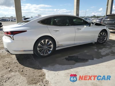 Trzecie zdjęcie samochodu z tyłu: 2019 LEXUS LS 500 BASE VIN:JTHB51FF9K5007061 - miniatura