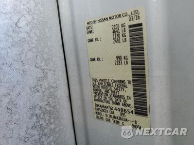 Zdjęcie 12 z 13 samochodu: 2016 NISSAN MAXIMA 3.5S VIN:1N4AA6AP7GC448654 - miniatura